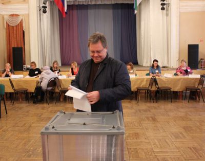 Валерий Козлов принял участие в выборах депутатов Госдумы РФ и Главы Коми