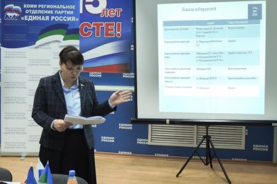 Депутаты фракции "Единая Россия" в Совете Сыктывкара отчитались о проделанной работе за 2016 год