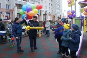 В Эжвинском районе Сыктывкара появился новый пешеходный бульвар