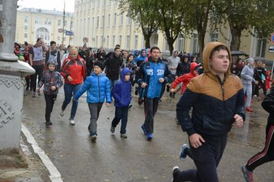 «Кросс нации» собрал несколько тысяч любителей спортивного бега со всего Сыктывкара