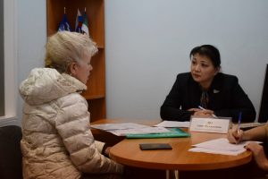 Председатель Совета Сыктывкара провела личный приём граждан