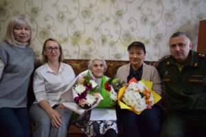 Ветеран Великой Отечественной войны празднует 100-летний юбилей