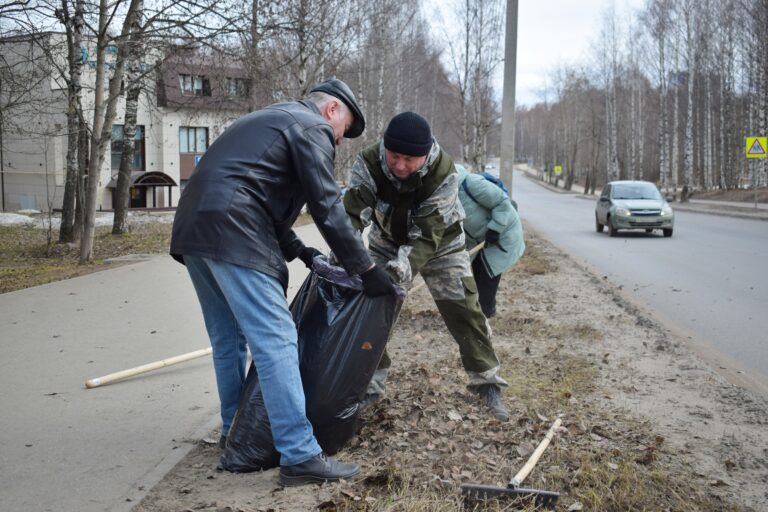 В Сыктывкаре проходят общегородские субботники