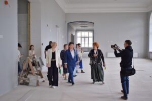 Гимназию Пушкина реставрируют по столичным технологиям